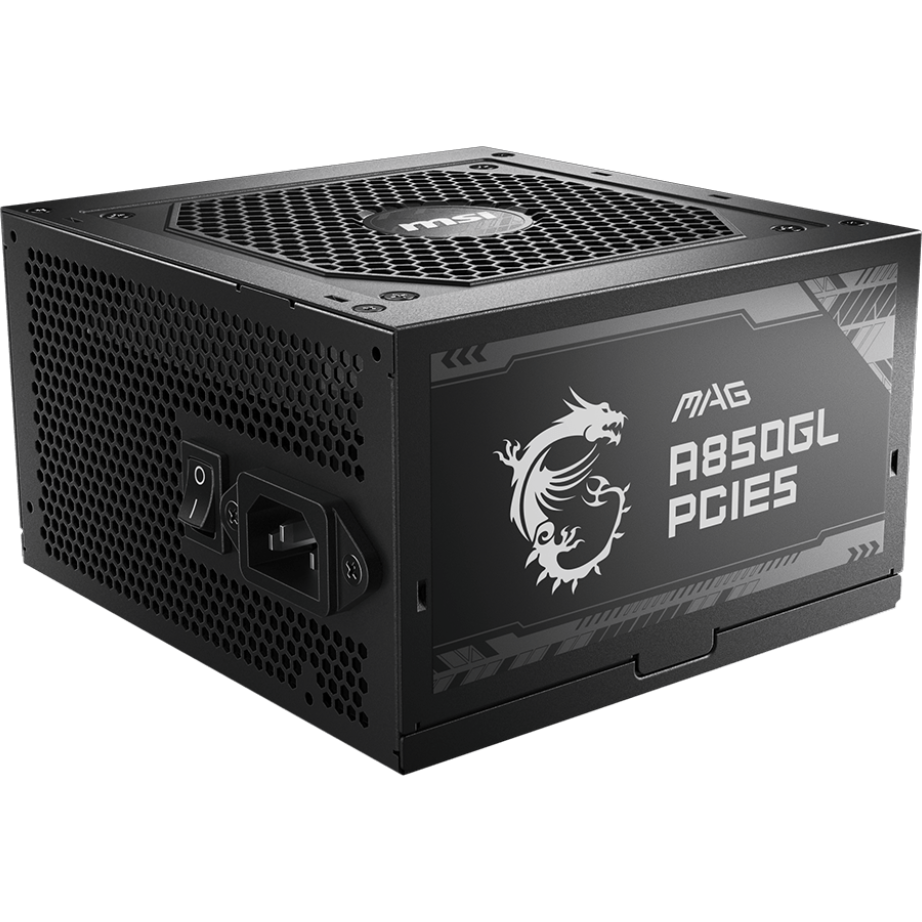 Alimentation électrique 850W MSI MAG A850GL PCIE5 - 306-7ZP8A11-CE0 - photo 3