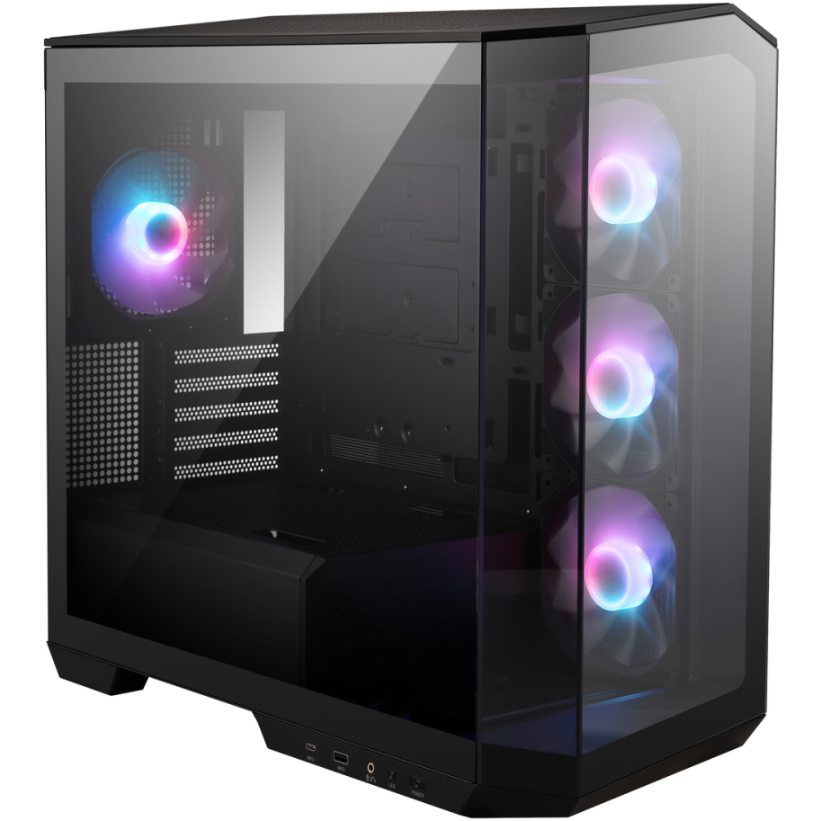 Boîtier MSI MAG Pano M100R PZ Black - 306-7G24R25-HH9/306-7G24R21-809 - photo 2