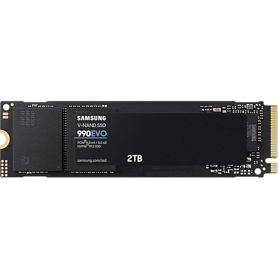 SSD interne 2TB Samsung 990 EVO (MZ-V9E2T0BW)