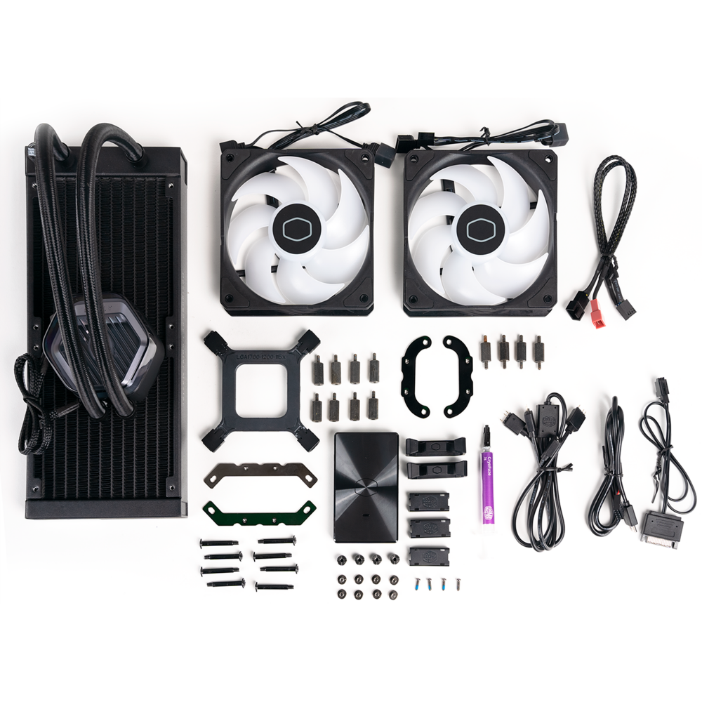 Système de refroidissement liquide Cooler Master MasterLiquid 240 Atmos ARGB (MLX-D24M-A25PZ-R1) - photo 7