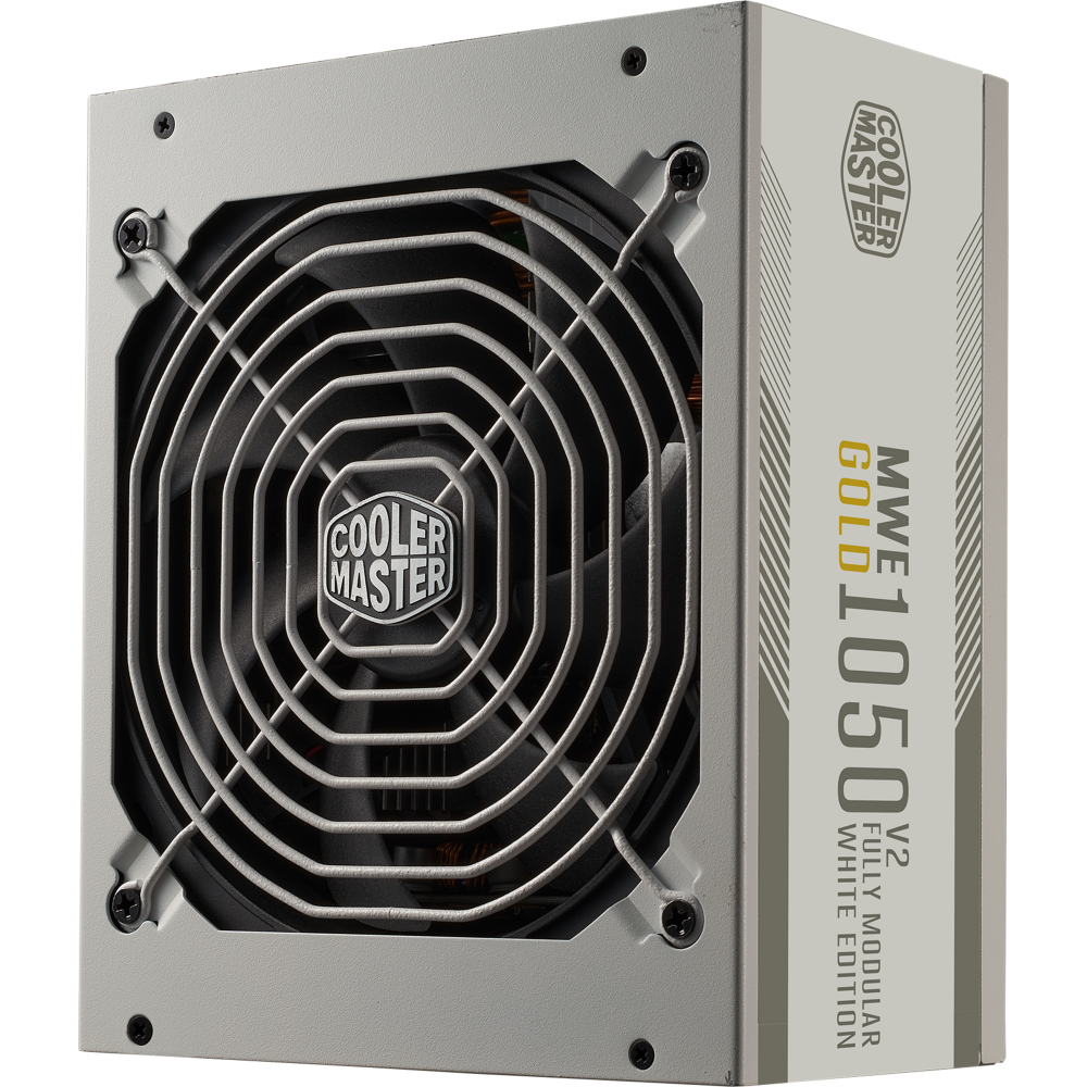 Alimentation électrique 1050W Cooler Master MWE Gold 1050 FM V2 ATX 3.0 White (MPE-A501-AFCAG-3GEU)