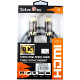 Kabelis HDMI - HDMI, 1m, Telecom TCG300-1M