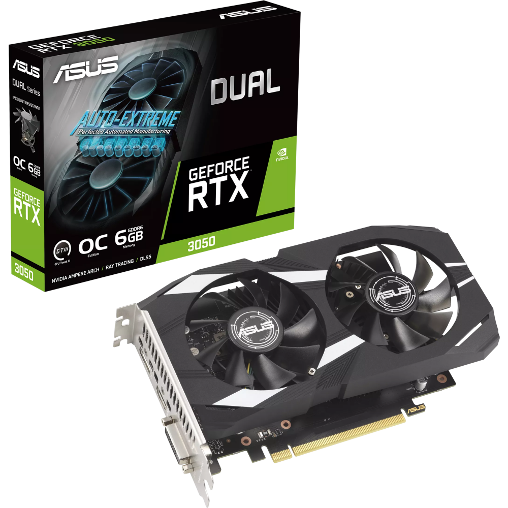 carte graphique NVIDIA GeForce RTX 3050 ASUS OC 6GB (DUAL-RTX3050-O6G) - photo 9