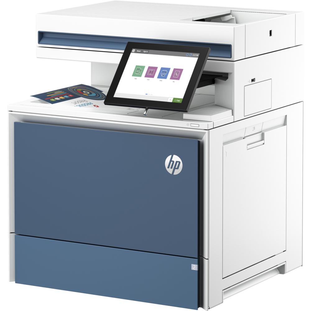 Imprimante multifonction HP Color LaserJet Enterprise MFP 5800dn (6QN29A) - photo 2