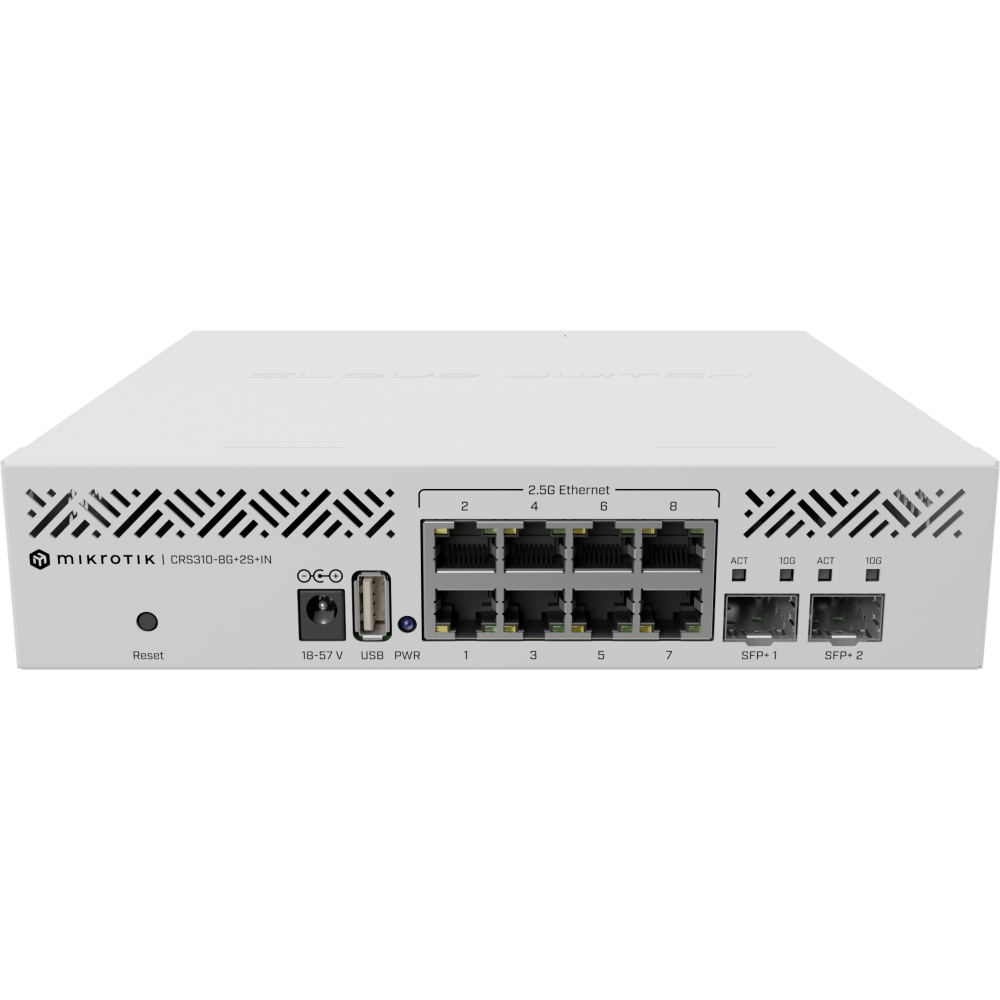 Commutateur (switch) MikroTik CRS310-8G+2S+IN