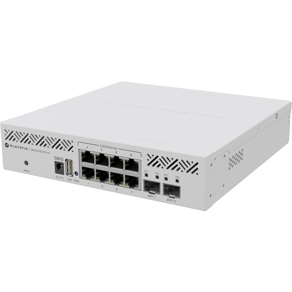 Commutateur (switch) MikroTik CRS310-8G+2S+IN - photo 2