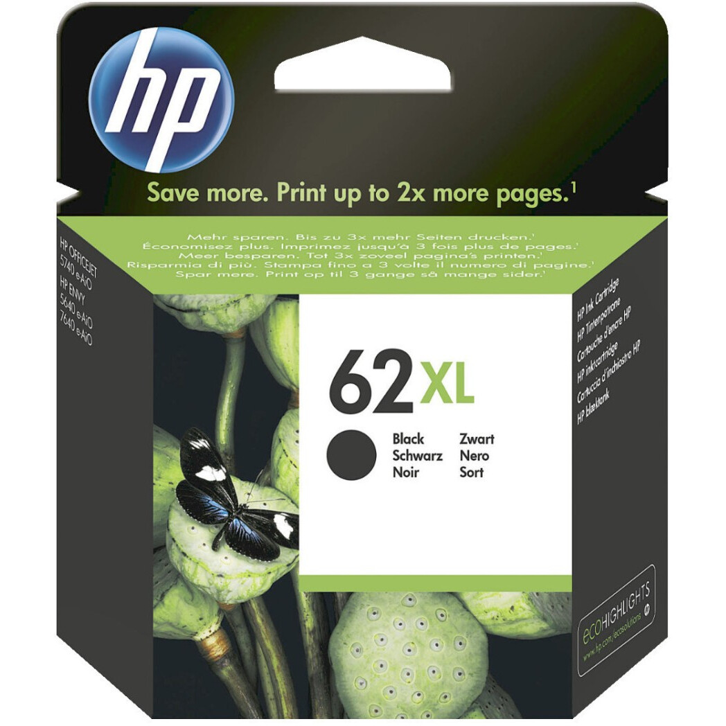 cartouche HP C2P05AE (№62XL) Black