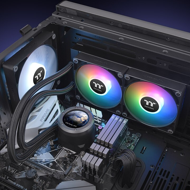 Système de refroidissement liquide Thermaltake TH240 V2 Ultra ARGB Sync Black - CL-W383-PL12SW-A - photo 6