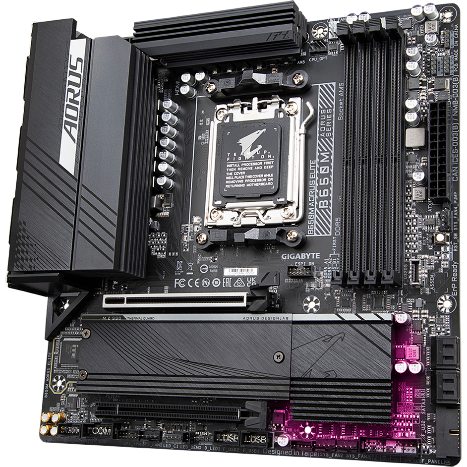 Carte mère Gigabyte B650M AORUS ELITE - photo 3