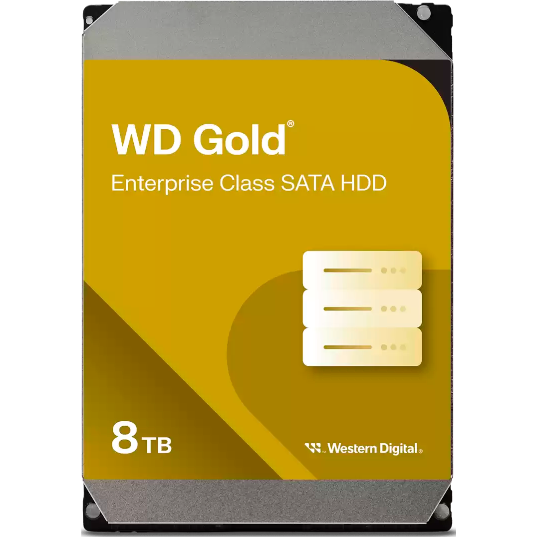Disque dur 8TB SATA-III WD Gold (WD8005FRYZ)
