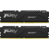 Mémoire vive 32GB DDR5 6000MHz Kingston Fury Beast (KF560C30BBEK2-32) (2x16GB KIT)