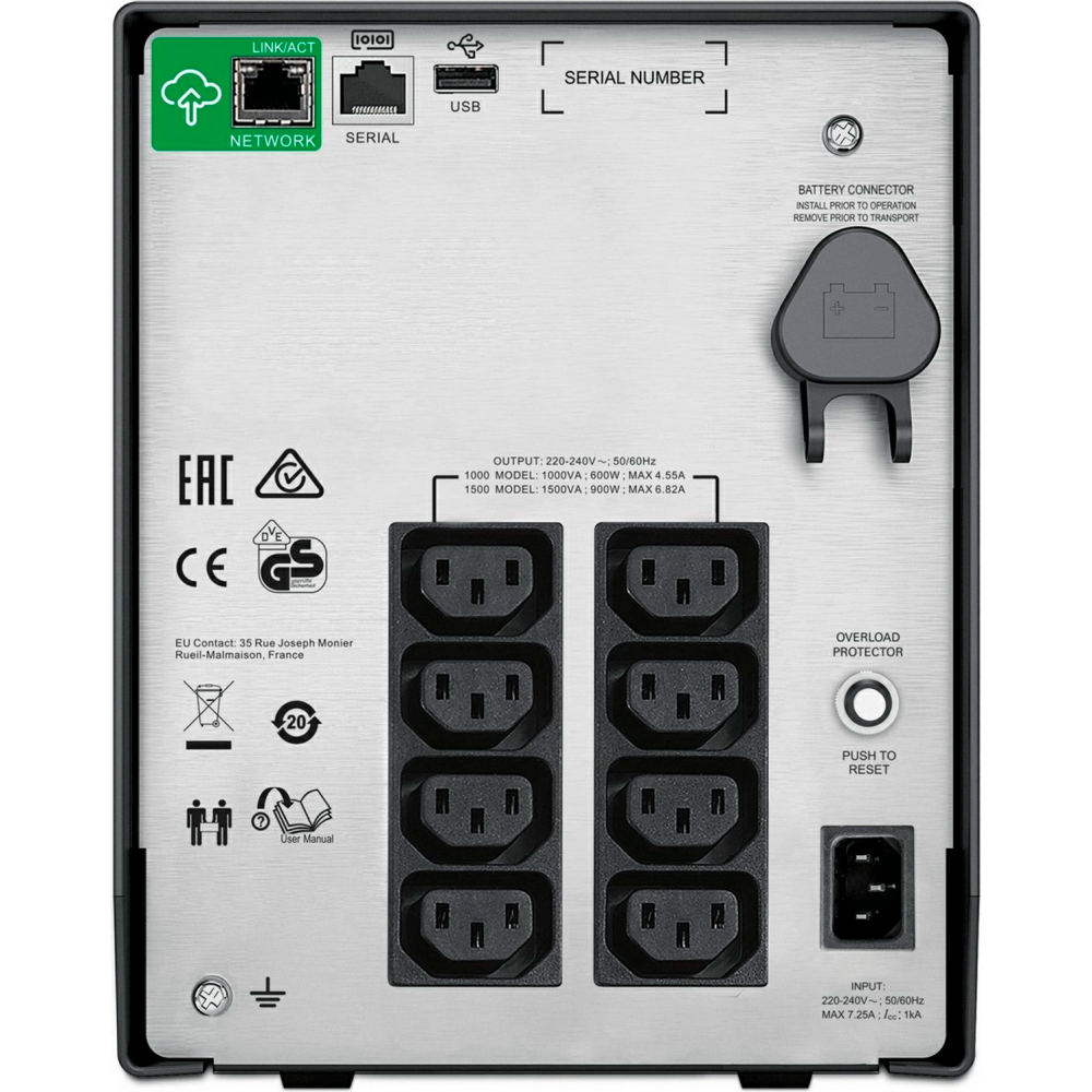 UPS APC SMC1000IC Smart-UPS 1000VA - photo 4