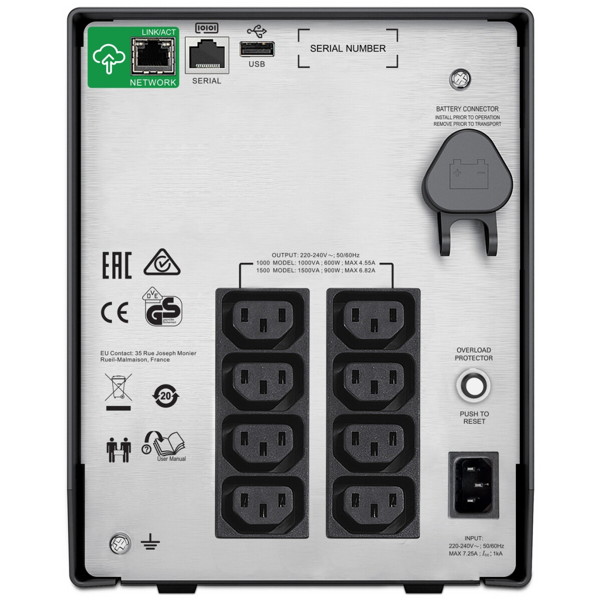 UPS APC SMC1500IC Smart-UPS 1500VA - photo 2