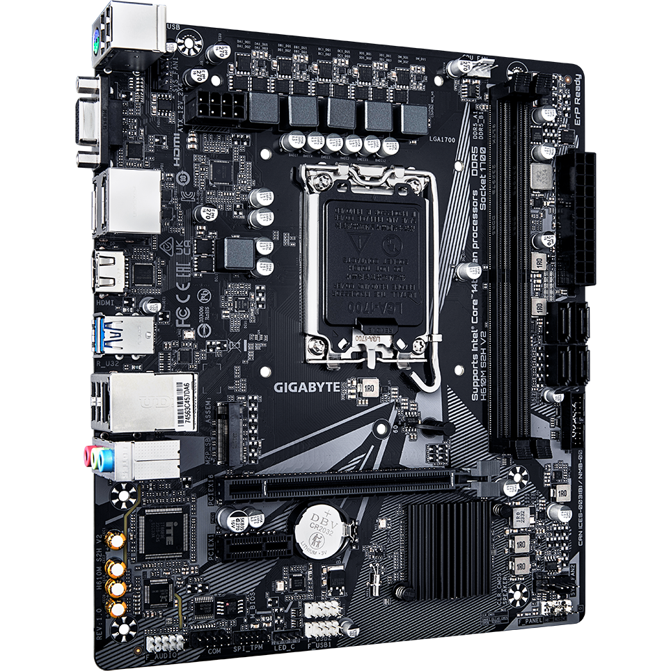 Carte mère Gigabyte H610M S2H V2 - photo 2