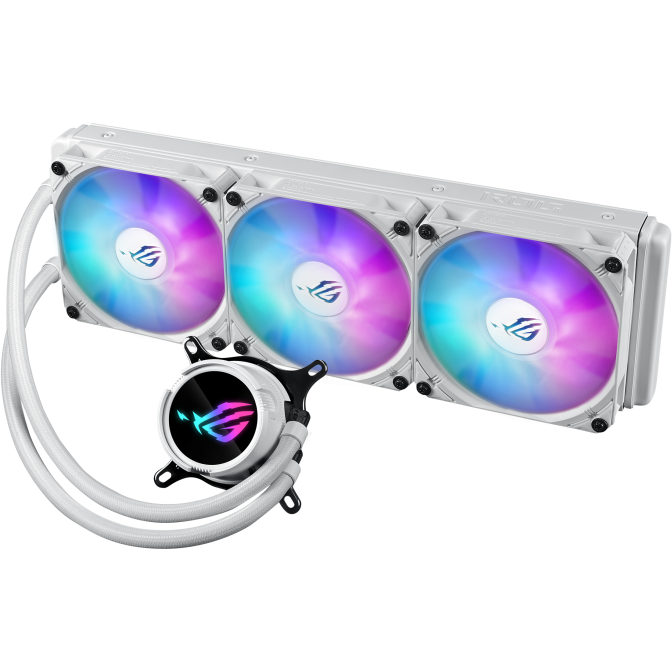 Système de refroidissement liquide ASUS ROG STRIX LC III 360 ARGB White - 90RC00T2-M0UAY0