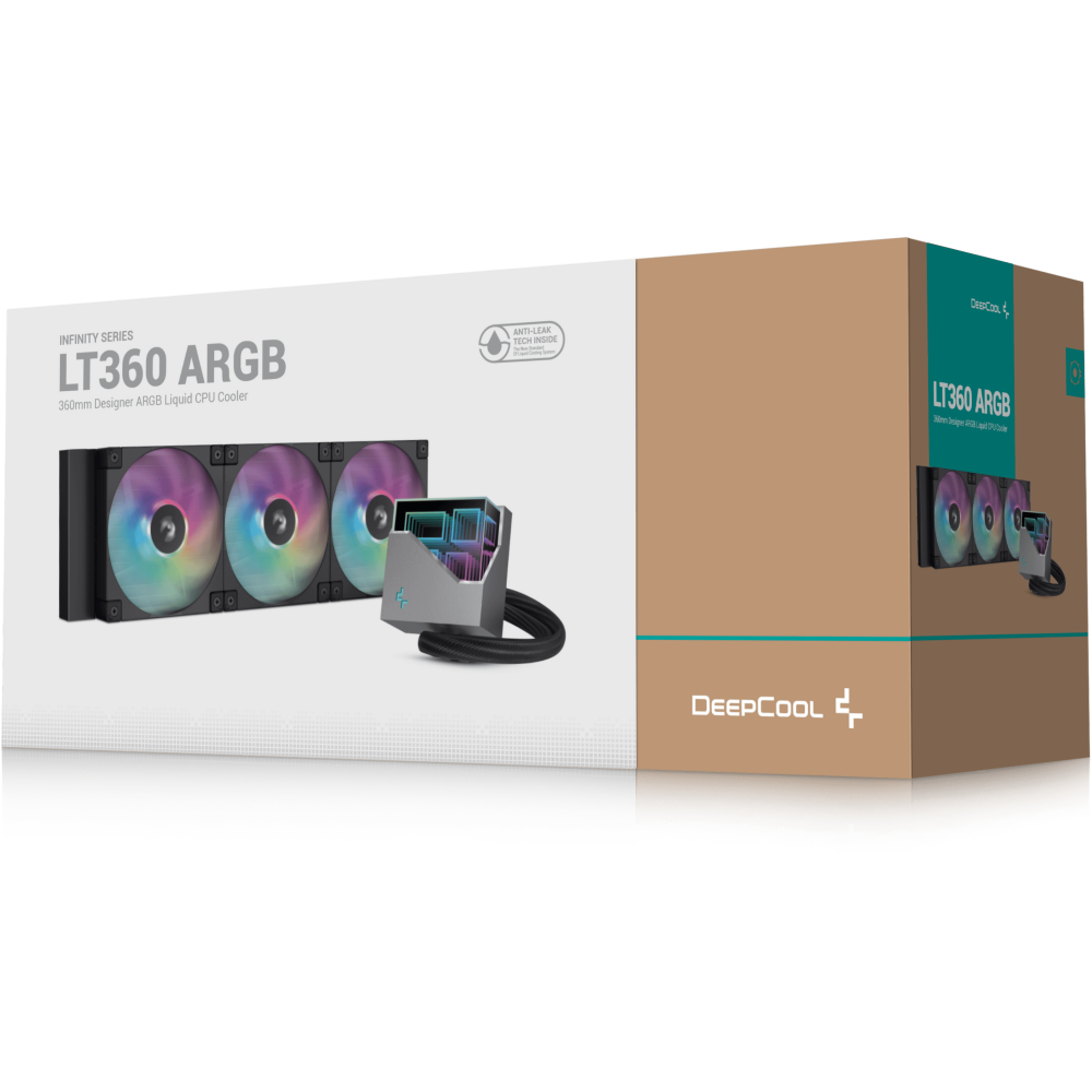 système de refroidissement liquide DeepCool LT360 ARGB - R-LT360-BKAMNC-G-1 - photo 6