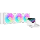 Système de refroidissement liquide DeepCool LT360 WH ARGB (R-LT360-WHAMNC-G-1)