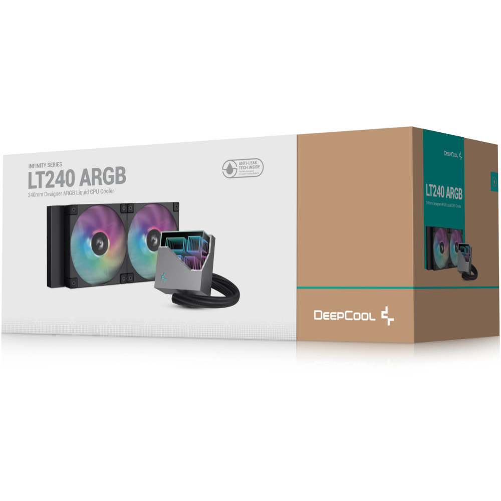 système de refroidissement liquide DeepCool LT240 ARGB - R-LT240-BKAMNC-G-1 - photo 6