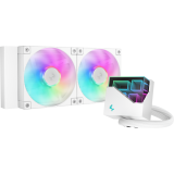 Système de refroidissement liquide DeepCool LT240 WH ARGB (R-LT240-WHAMNC-G-1)