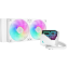 Système de refroidissement liquide DeepCool LT240 WH ARGB - R-LT240-WHAMNC-G-1