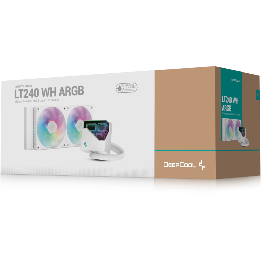 Système de refroidissement liquide DeepCool LT240 WH ARGB - R-LT240-WHAMNC-G-1 - photo 6