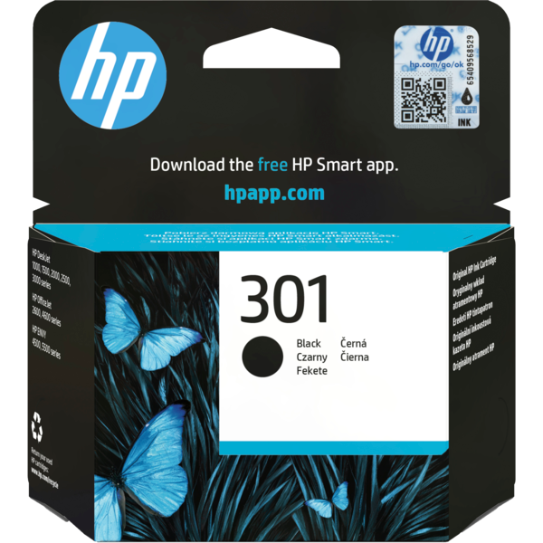 Cartouche HP CH561EE (№301) Black