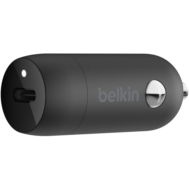 Chargeur de voiture pour ordinateur Belkin BoostCharge 30W USB-C PD Car Charger - CCA004btBK
