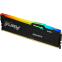 Mémoire vive 16GB DDR5 6400MHz Kingston Fury Beast Black RGB (KF564C32BBEA-16)