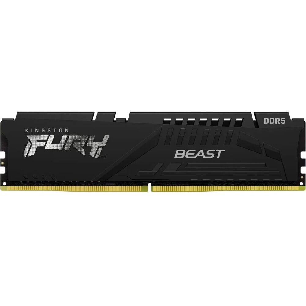 Mémoire vive 32GB DDR5 6000MHz Kingston Fury Beast (KF560C30BBE-32)
