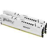 Mémoire vive 32GB DDR5 6000MHz Kingston Fury Beast White (KF560C30BWEK2-32) (2x16GB KIT)