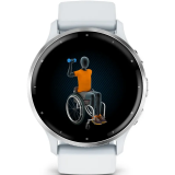 Montres intelligentes Garmin Venu 3 White/Grey/Silver (010-02784-00)
