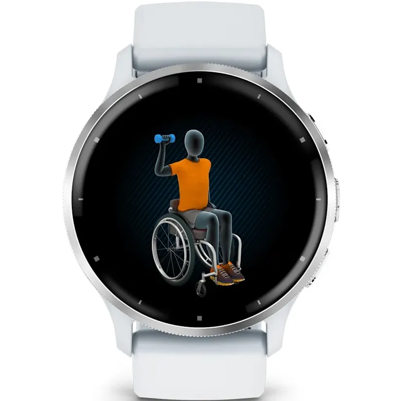 Montres intelligentes Garmin Venu 3 White/Grey/Silver - 010-02784-00 - photo 5