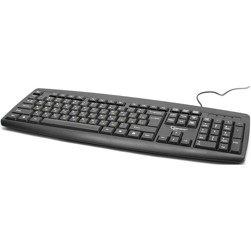 Tastatūra Gembird KB-8351U-BL Black - foto 2