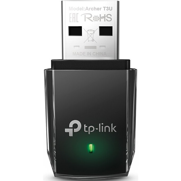 Wi-Fi adapteris TP-Link Archer T3U AC1300