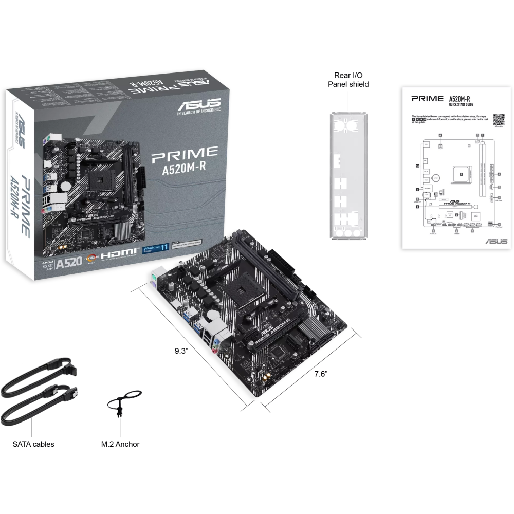 Carte mère ASUS PRIME A520M-R - photo 5