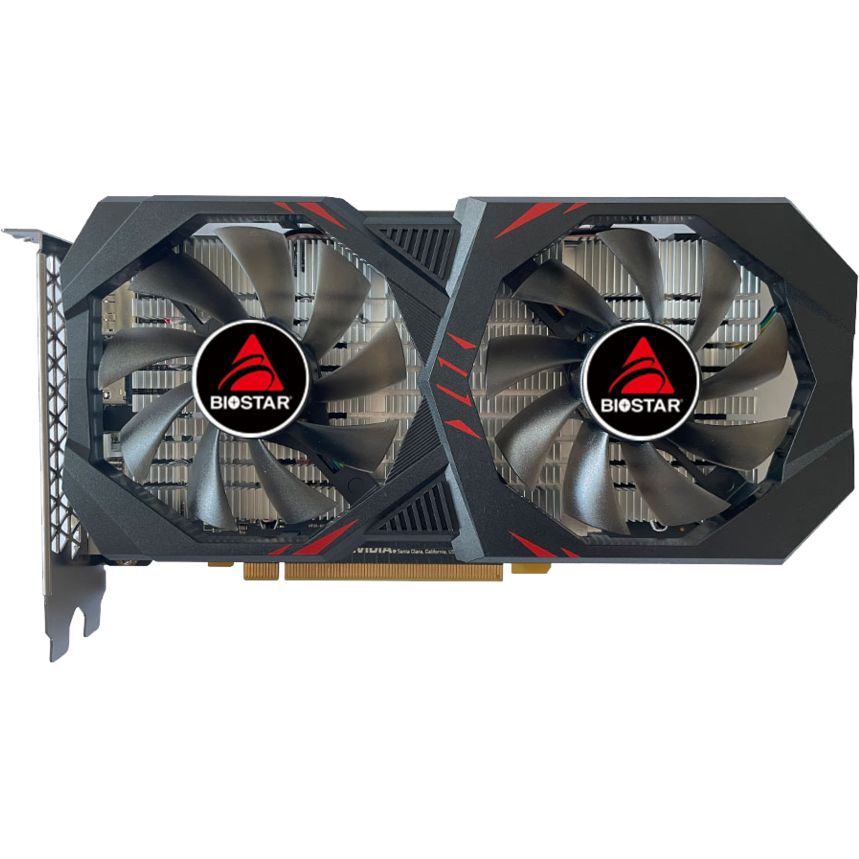 carte graphique NVIDIA GeForce GTX 1660 Ti Biostar 6GB (VN1666TF69)