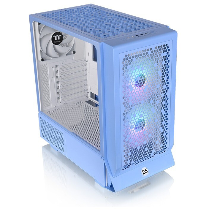 Boîtier Thermaltake Ceres 330 TG ARGB Hydrangea Blue (CA-1Y2-00MFWN-00)