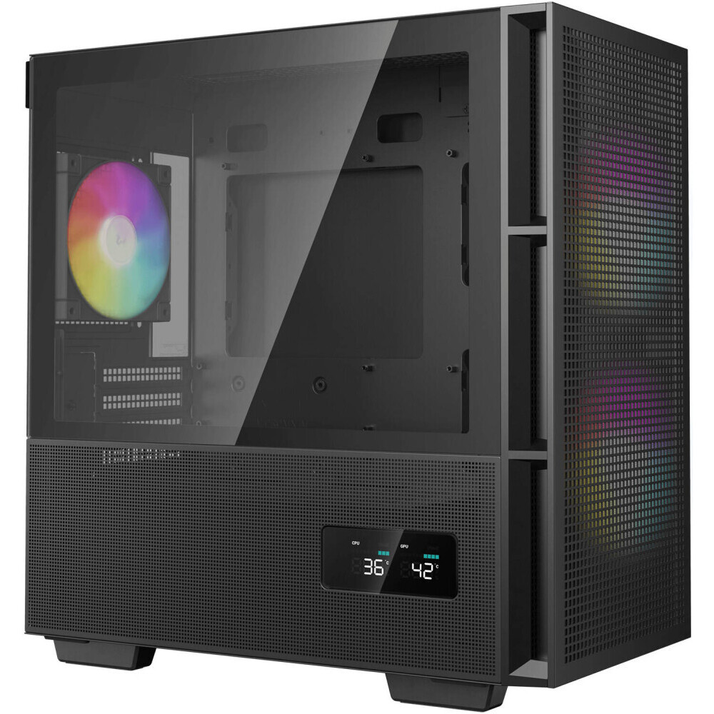 Boîtier DeepCool CH360 Digital Black - R-CH360-BKAPE3D-G-1 - photo 2