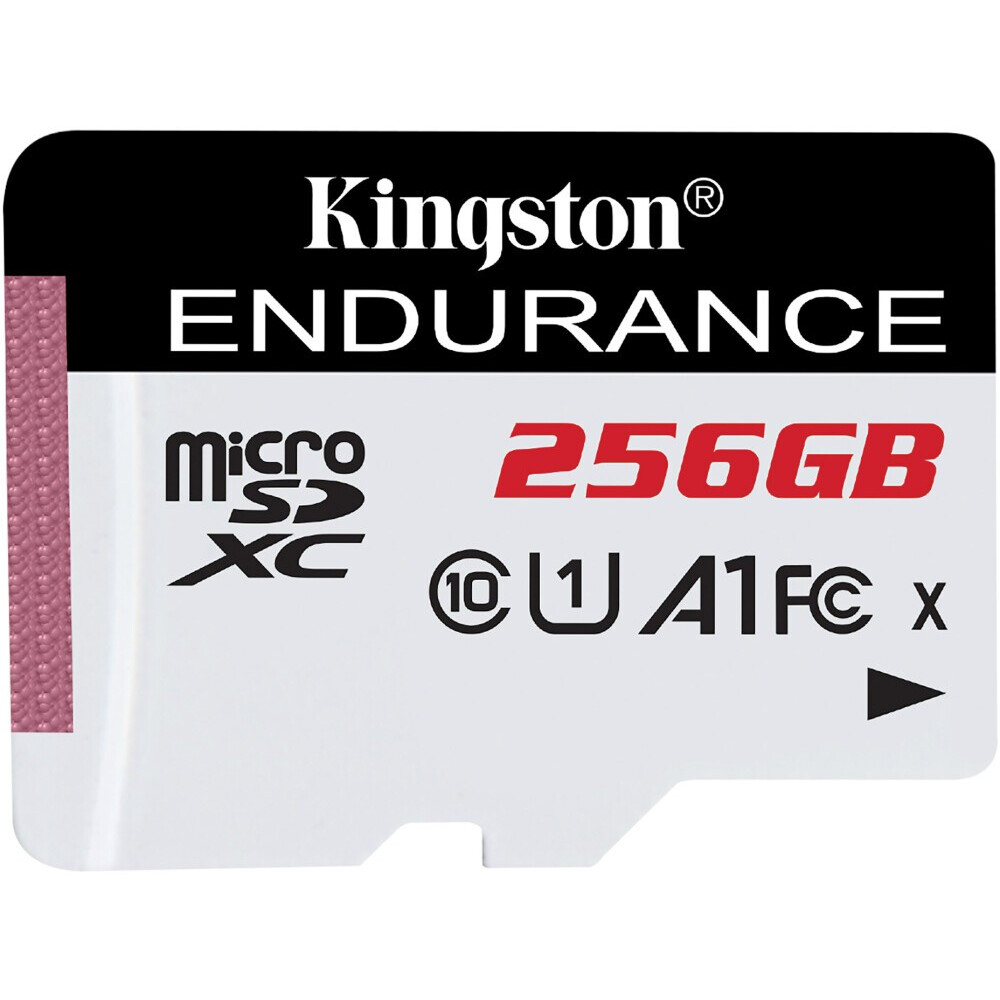 Carte mémoire 256GB MicroSD Kingston High Endurance (SDCE/256GB)