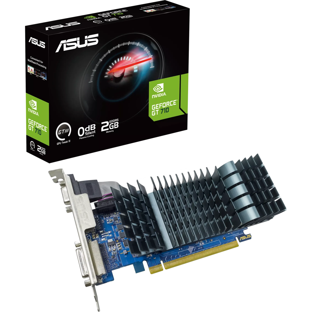 carte graphique NVIDIA GeForce GT 710 ASUS 2GB (GT710-SL-2GD5-BRK-EVO) - photo 4