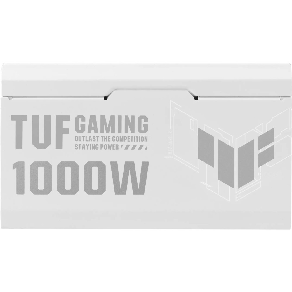 Alimentation électrique 1000W ASUS TUF Gaming Gold White Edition (TUF-GAMING-1000G-WHITE) - 90YE00S5-B0NA00 - photo 2