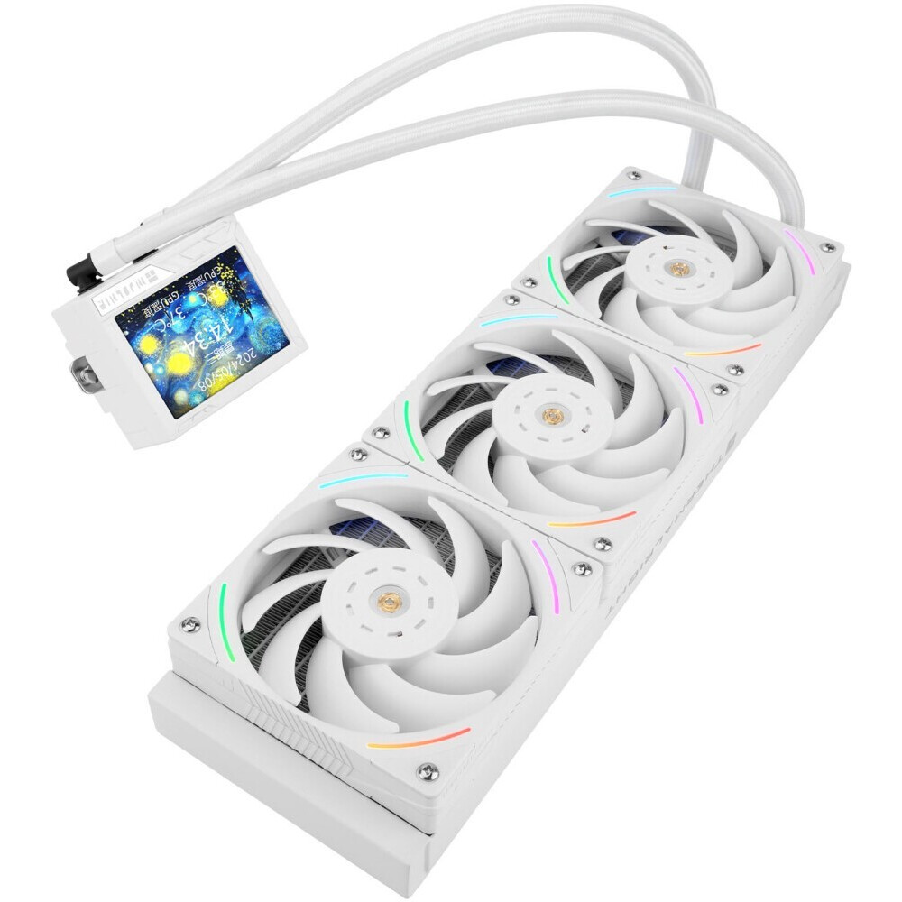 système de refroidissement liquide Thermalright Mjolnir Vision 360 White ARGB - M-VISION-360-WH-ARGB - photo 2