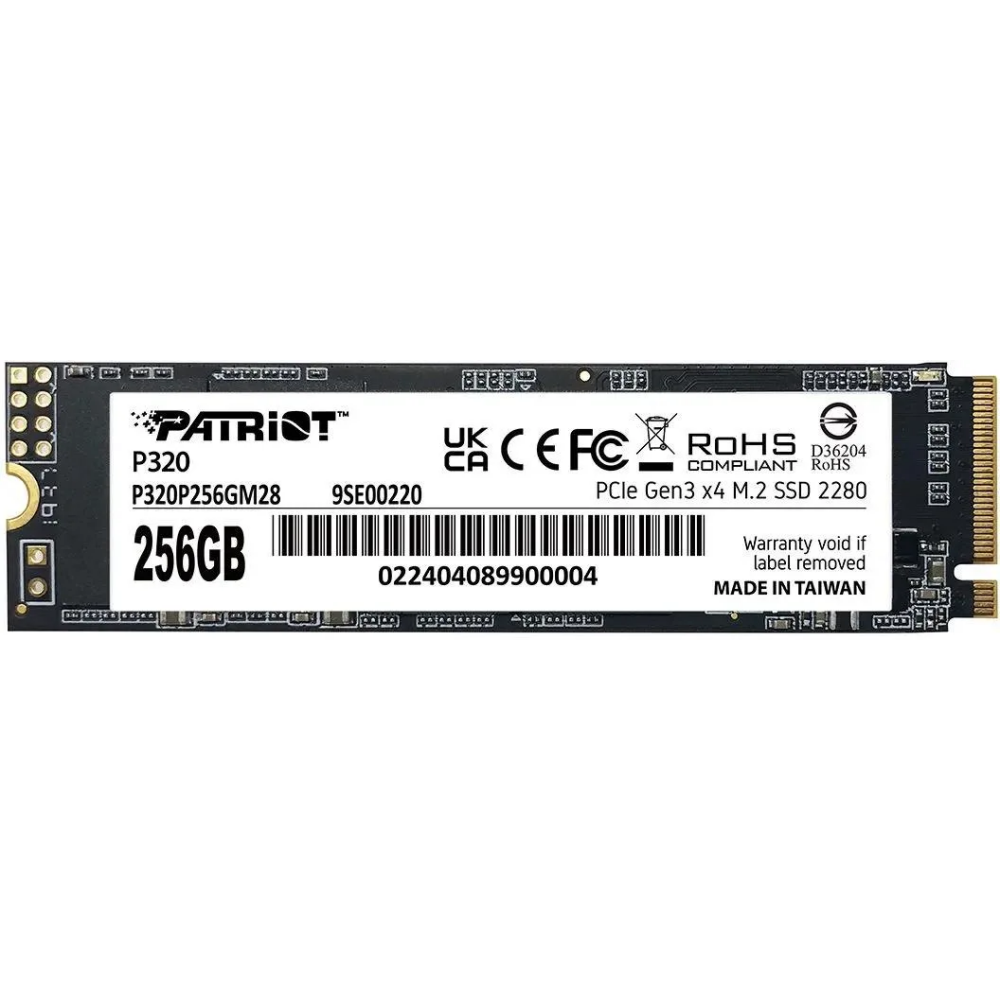 stockage SSD 256GB Patriot P320 (P320P256GM28)