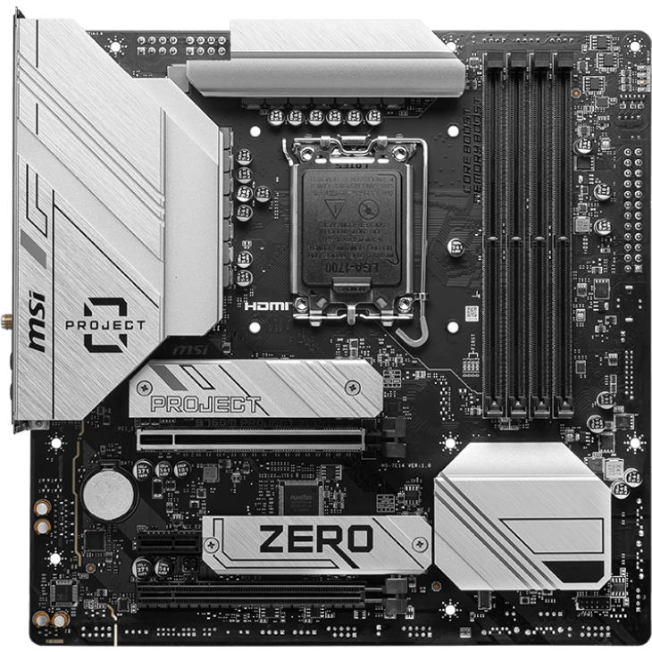 Carte mère MSI B760M PROJECT ZERO