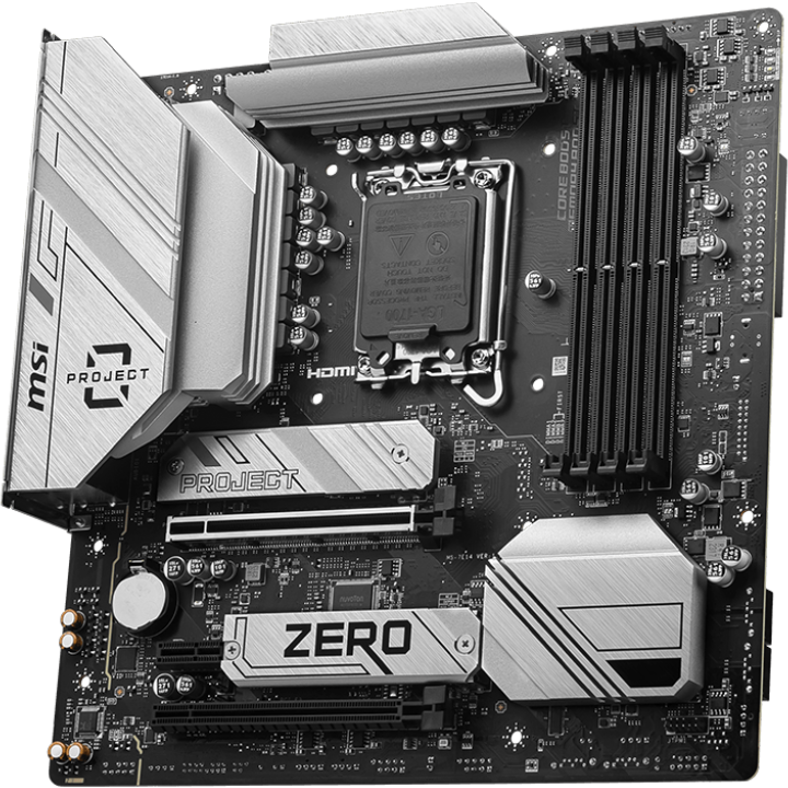 Carte mère MSI B760M PROJECT ZERO - photo 2