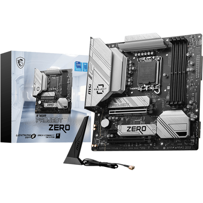 Carte mère MSI B760M PROJECT ZERO - photo 5