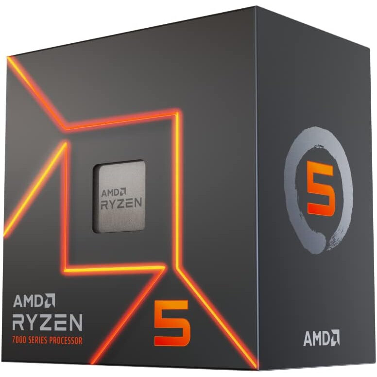 processeur AMD Ryzen 5 7600 BOX - 100-100001015BOX