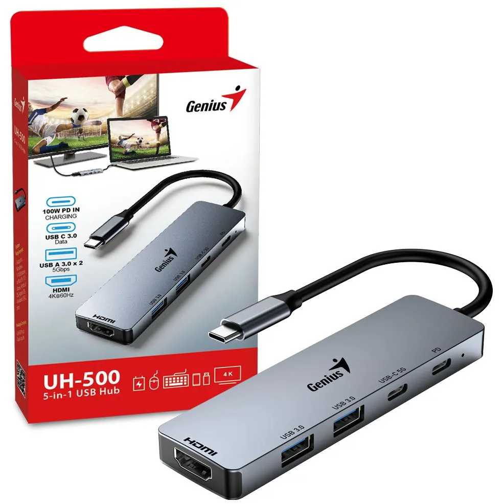 Hub USB Genius UH-500 - 31240003400 - photo 3
