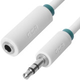 Pārejas savienojums 3.5 Jack (M) - 3.5 Jack (F), 0.25m, Greenconnect GCR-STM1662-0.25m