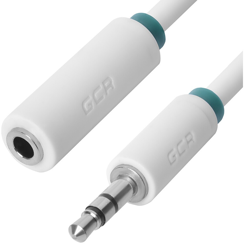 Pārejas savienojums 3.5 Jack (M) - 3.5 Jack (F), 0.25m, Greenconnect GCR-STM1662-0.25m